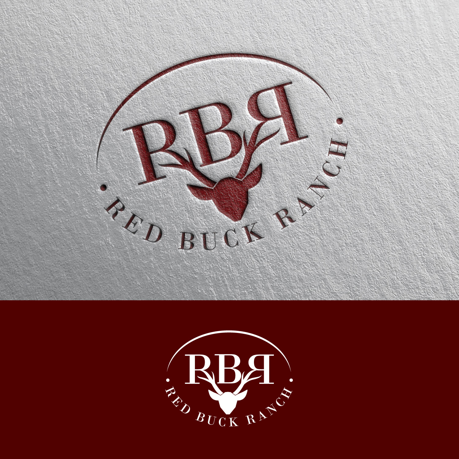 Diseño de Logo por concepts para Red Buck Ranch | Diseño #17846824