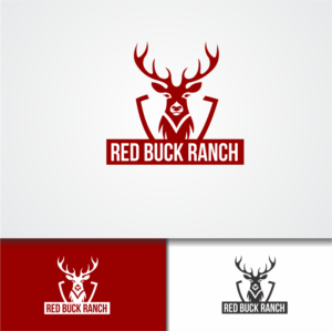 Logo Design by Sronyuu for Red Buck Ranch | Design: #17806362