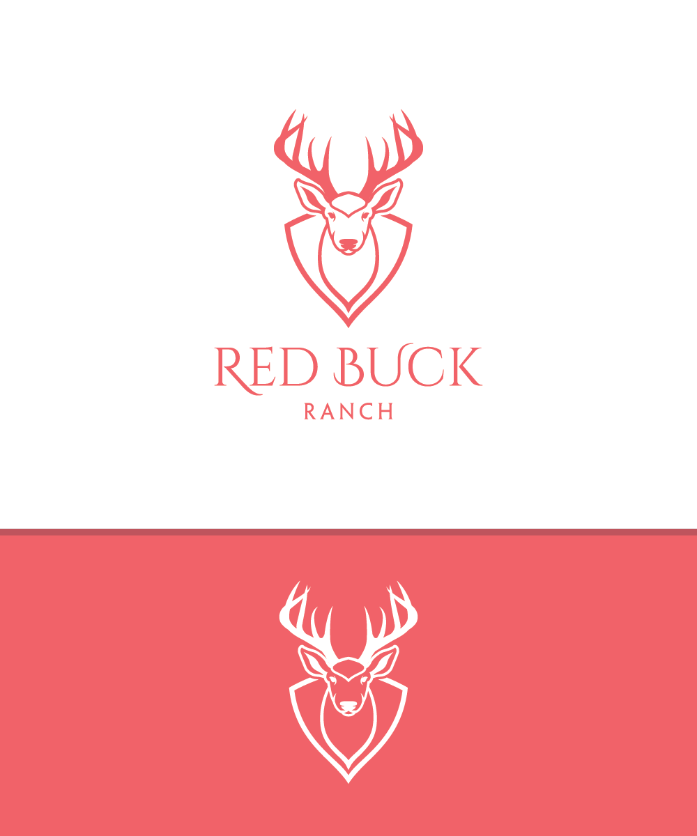 Logo Design by RFdesign3 for Red Buck Ranch | Design #17802438