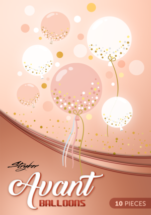 Rose Confetti Balloons Packaging | Packaging Design by Akshar Shailesh
