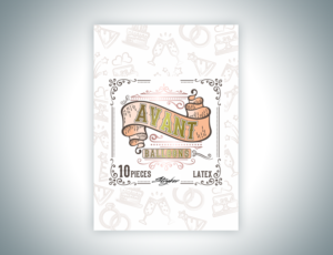Rose Confetti Balloons Packaging | Packaging Design by Lezette_G