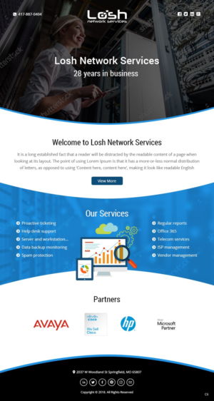 E-Mail Marketing-Design von pb für Losh Network Services | Design: #17801772