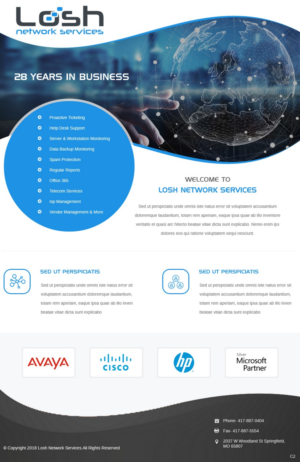 E-Mail Marketing-Design von pb für Losh Network Services | Design: #17801773