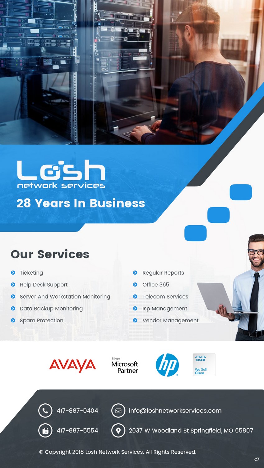 Email Marketing Design by pb for Losh Network Services | Design #17801774