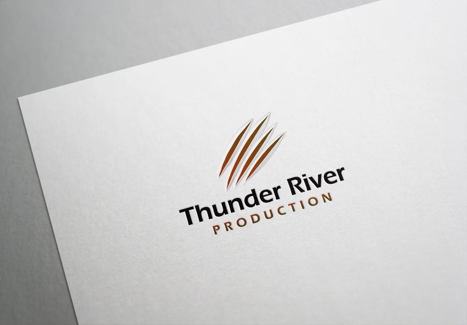 Logo-Design von Deziners Zone für Thunder River Production | Design #17796483