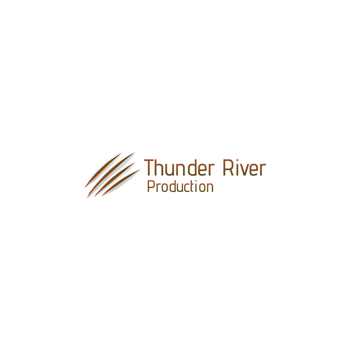 Logo-Design von Deziners Zone für Thunder River Production | Design #17800421