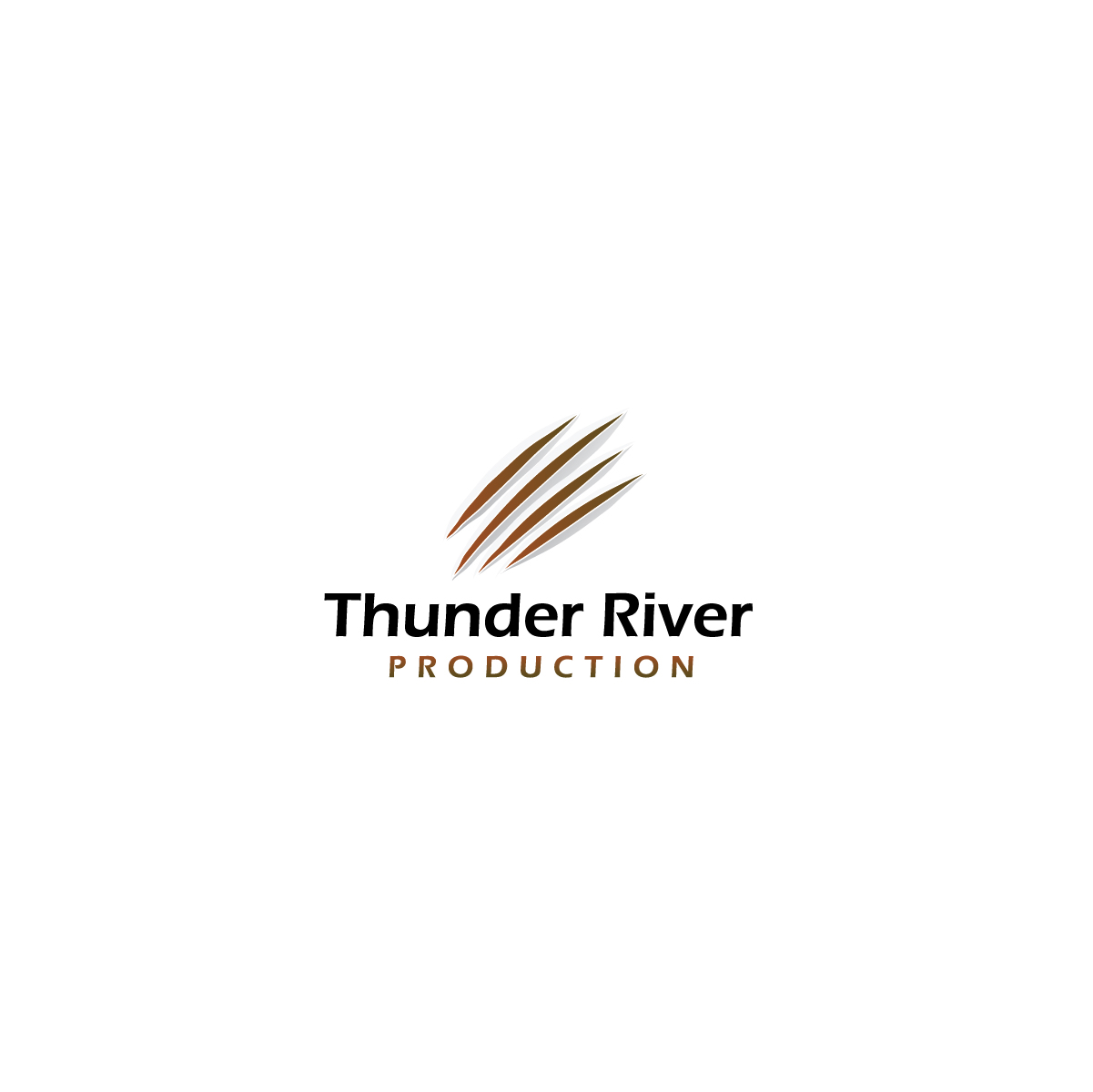 Logo-Design von Deziners Zone für Thunder River Production | Design #17800423