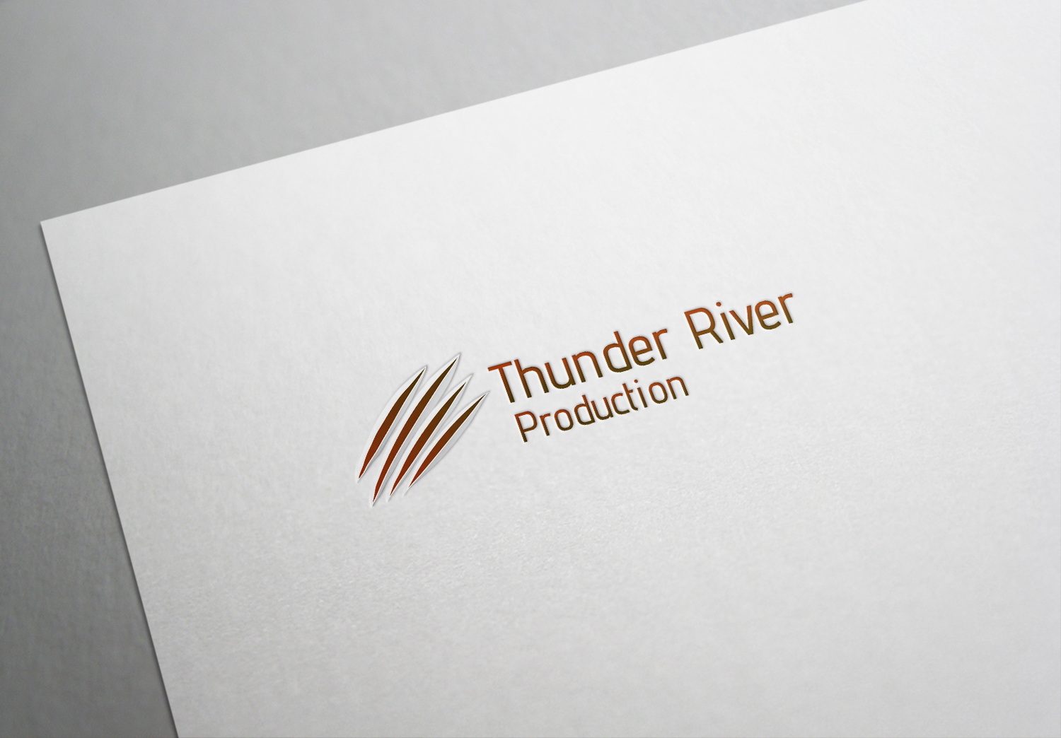 Logo-Design von Deziners Zone für Thunder River Production | Design #17800430