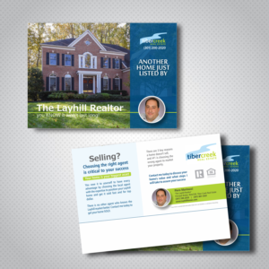 Design de Carte Postale par uk pour Tiber Creek Real Estate | Design : #17923957