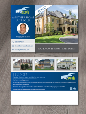 Postcard Design by alex989 for Tiber Creek Real Estate | Design: #17788309
