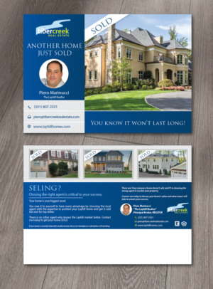 Design de Carte Postale par alex989 pour Tiber Creek Real Estate | Design : #17797865