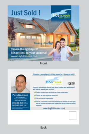 Postcard Design by Parul for Tiber Creek Real Estate | Design: #17884595