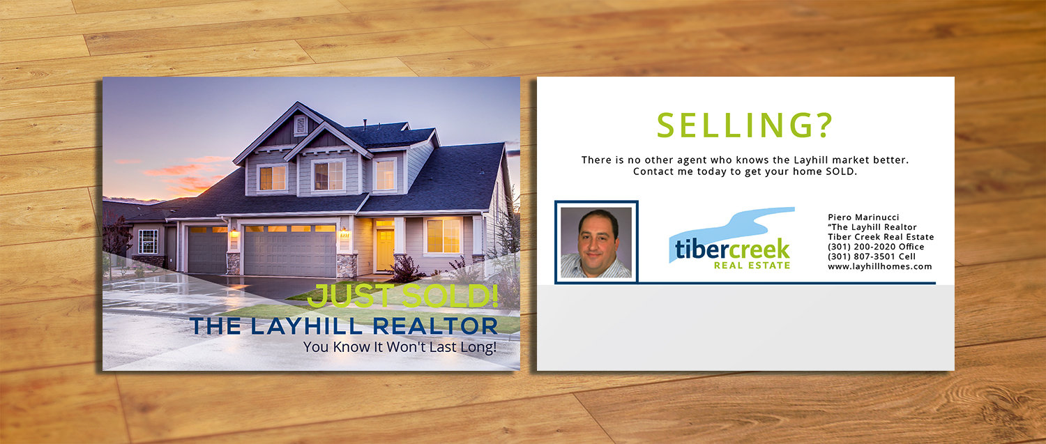 Design de Carte Postale par Mime Artworks pour Tiber Creek Real Estate | Design #17928845
