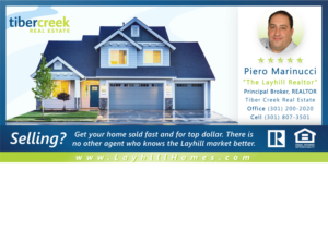 Postcard Design by Briana S for Tiber Creek Real Estate | Design #17920719