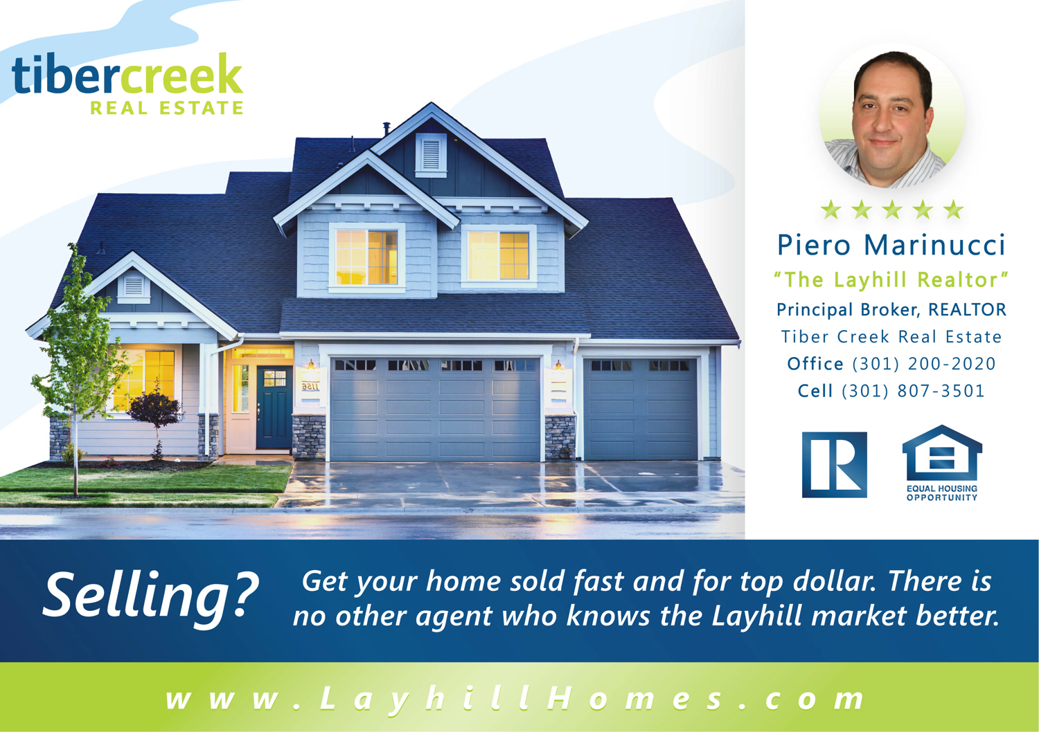 Design de Carte Postale par Briana S pour Tiber Creek Real Estate | Design #17920824