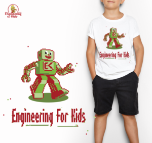 Diseño de Camiseta por SashaSesame para Engineering For Kids | Diseño #17806519