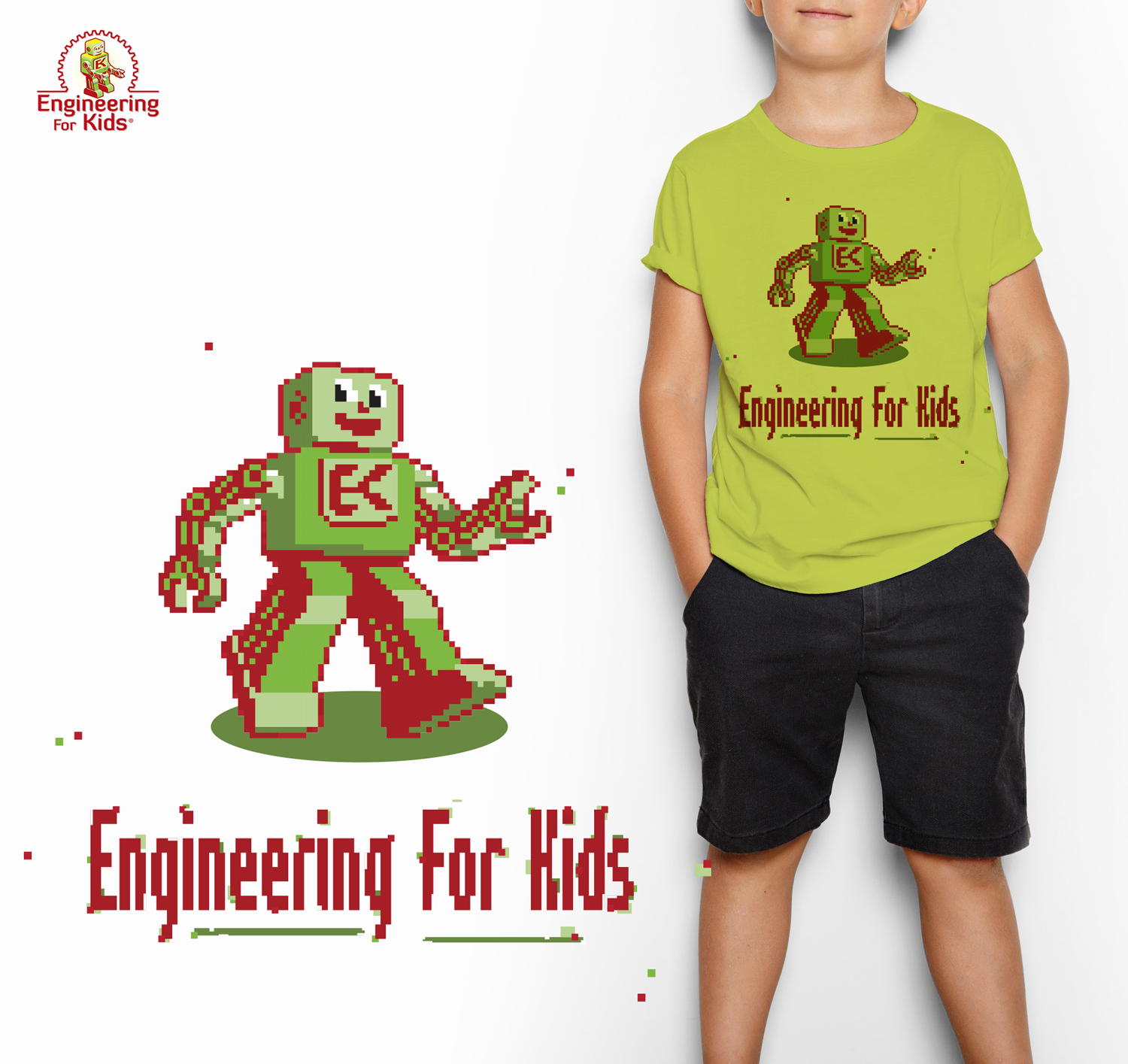 T-shirt Design by SashaSesame for Engineering For Kids | Design #17806947