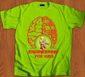 T-shirt Design by creative gravity for Engineering For Kids | Design: #17810410