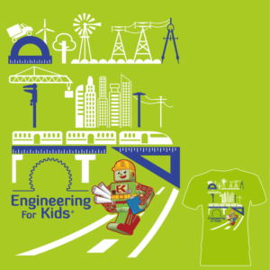 T-shirt Design by 75-R-P-Z for Engineering For Kids | Design: #17883532