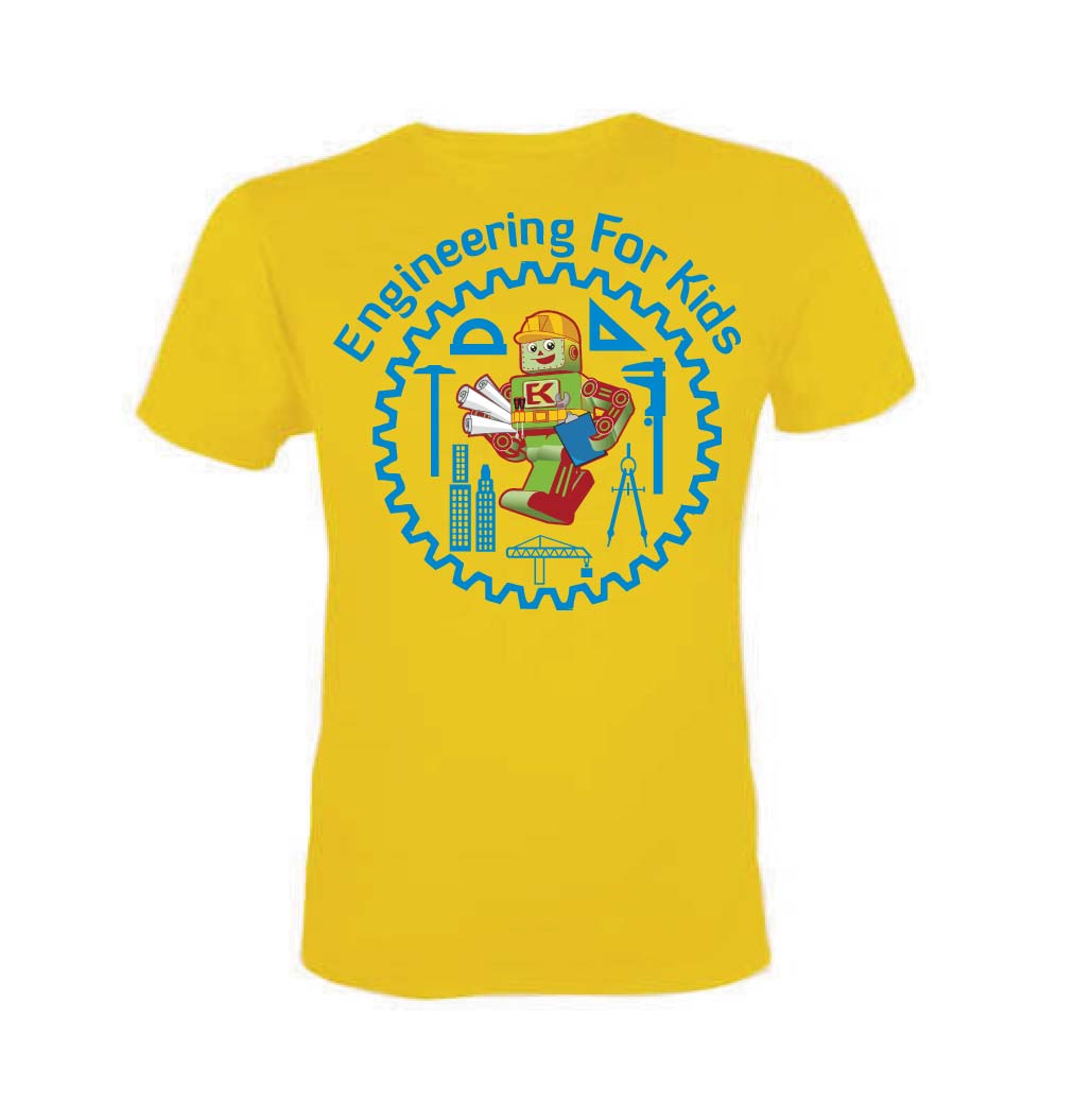 T-shirt Design by 75-R-P-Z for Engineering For Kids | Design #17909684