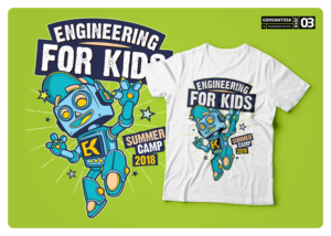 T-shirt Design by Gohsantosa for Engineering For Kids | Design: #17898460