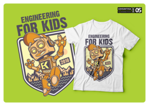 T-shirt Design by Gohsantosa for Engineering For Kids | Design: #17898595
