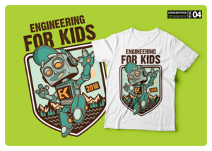 T-shirt Design by Gohsantosa