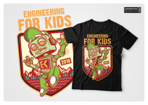 T-shirt Design by Gohsantosa for Engineering For Kids | Design: #17917315