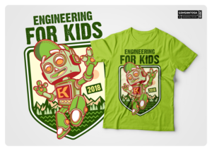 T-shirt Design by Gohsantosa for Engineering For Kids | Design: #17917317