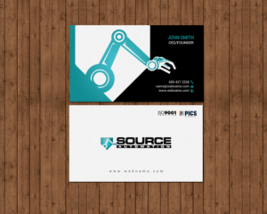 Design de Carte de Visite par chandrayaan.creative pour Source Automation Inc | Design : #17799156