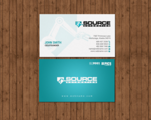 Design de Carte de Visite par chandrayaan.creative pour Source Automation Inc | Design : #17799161