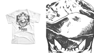T-shirt Design by Abidamar for The Apex Brand. | Design: #17810721