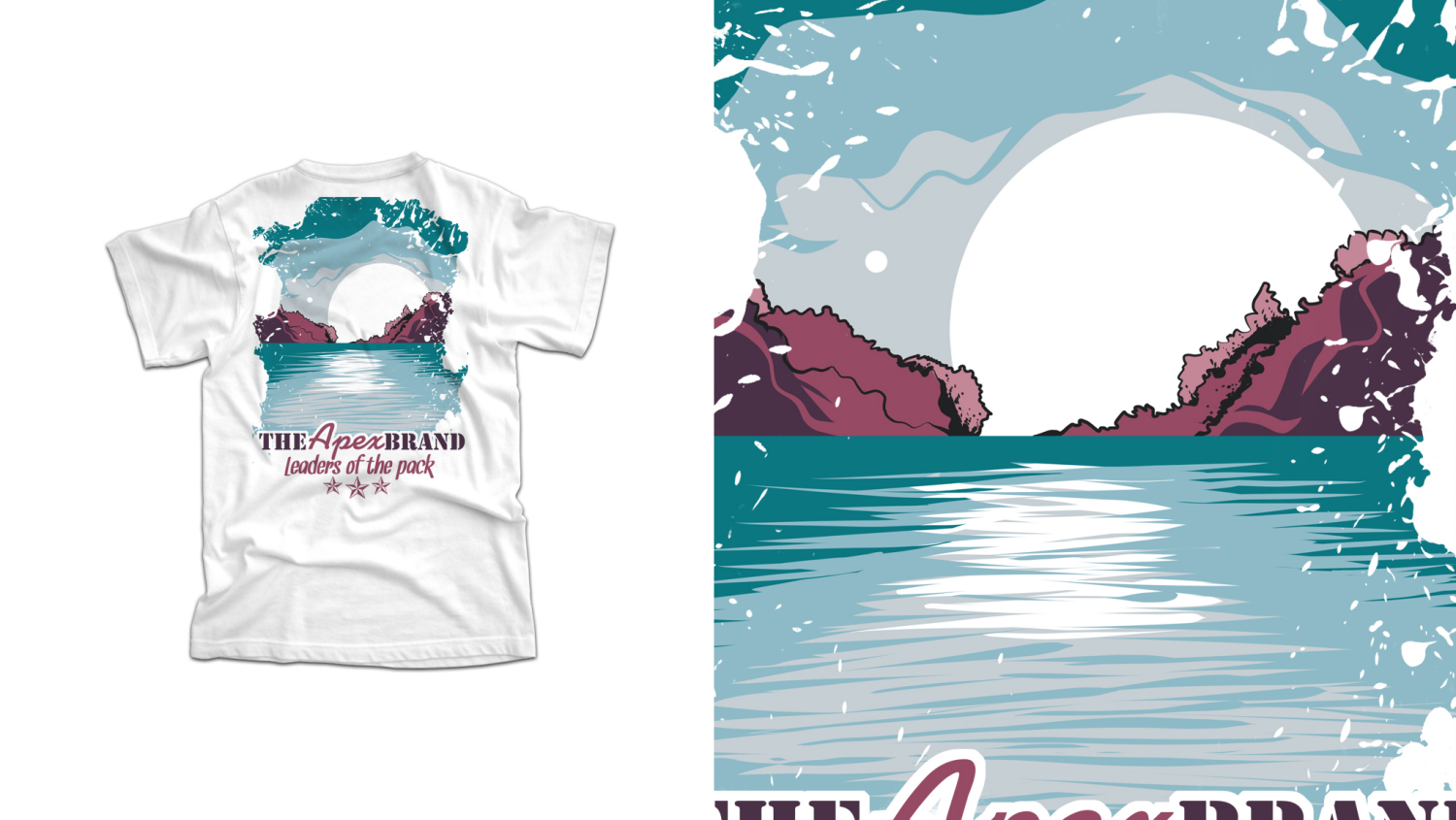 Design de T-shirt par Abidamar pour The Apex Brand. | Design #17850827