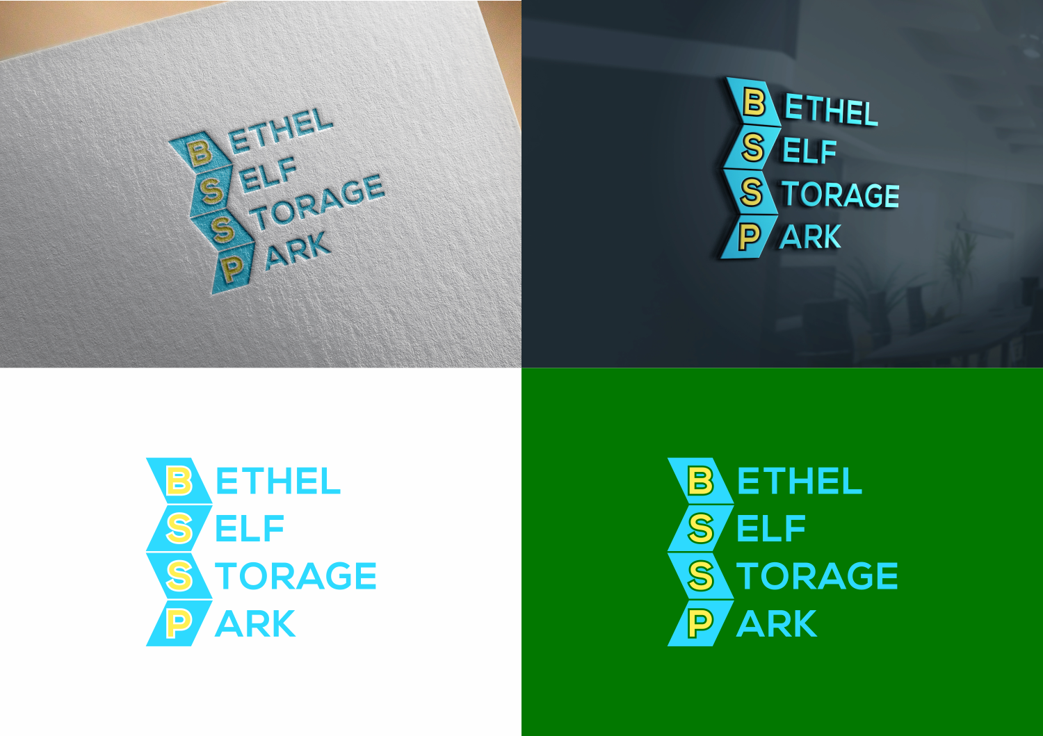 Traditional Personable Self Storage Logo Design For Bethel Self