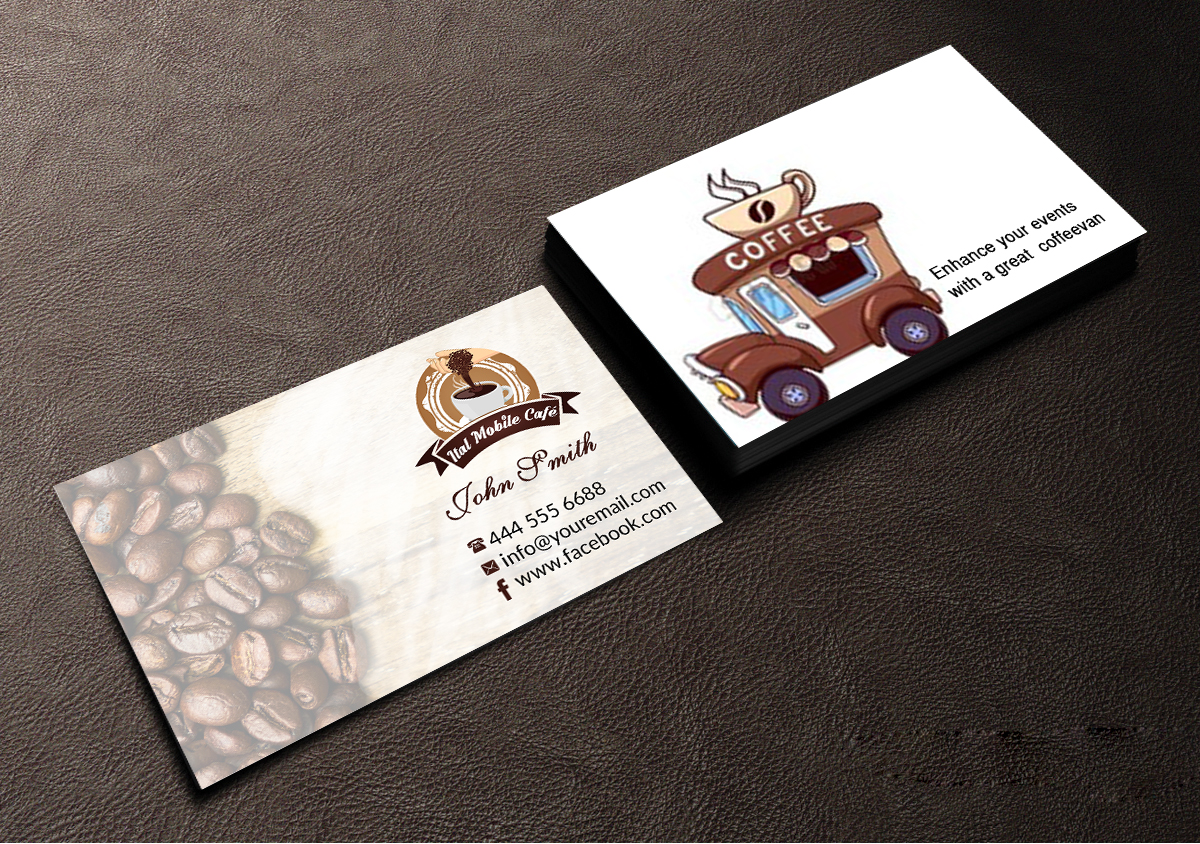 Business Card Design by Creations Box 2015 for Ital coffee | Design #17792310