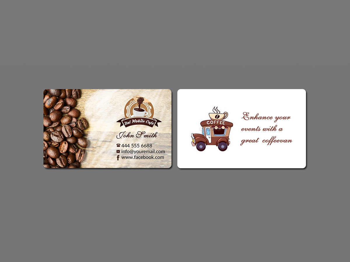 Diseño de Tarjeta de Presentación por Creations Box 2015 para Ital coffee | Diseño #17792313