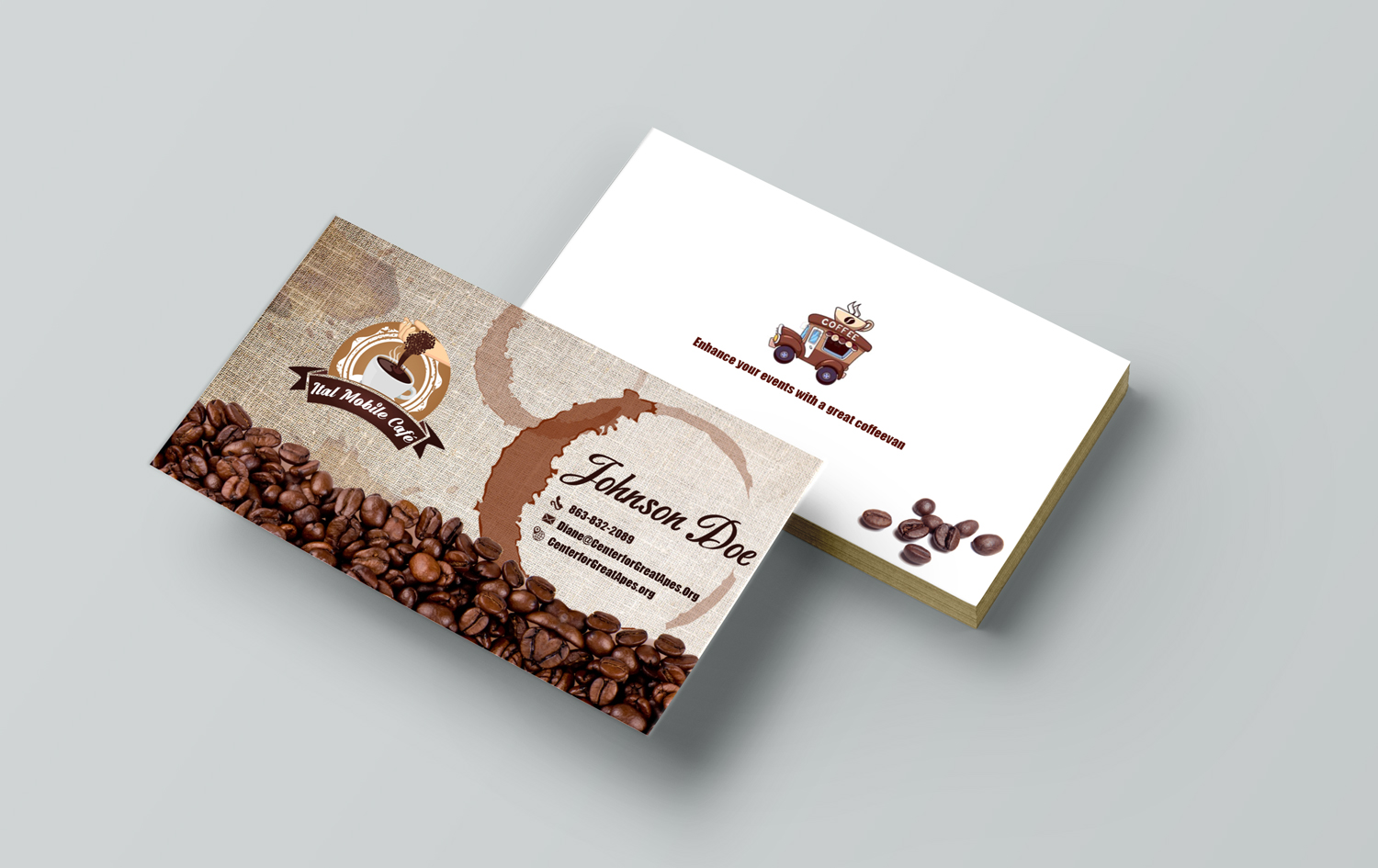 Diseño de Tarjeta de Presentación por Xclusive Designers para Ital coffee | Diseño #17788188