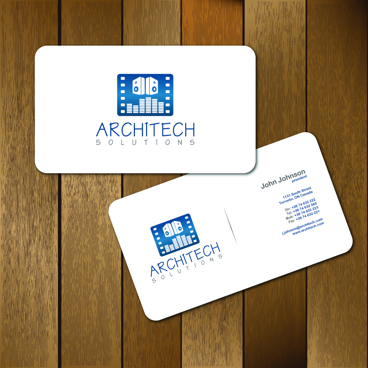 Business Card Design by lakpar for this project | Design #647552