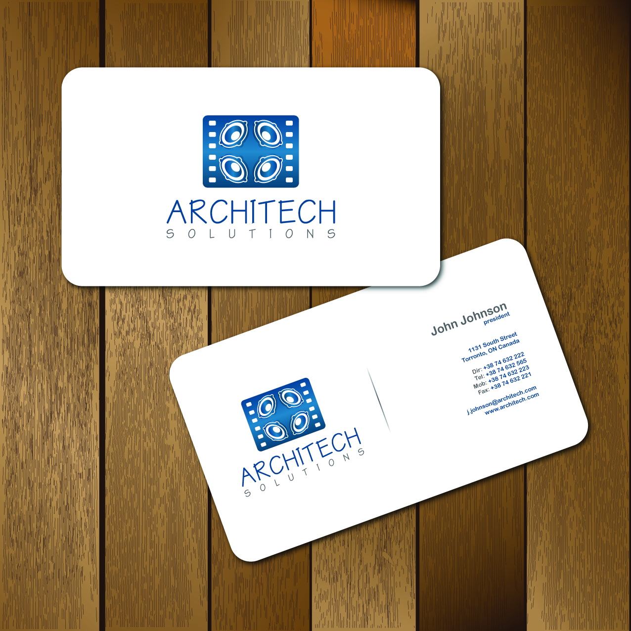 Business Card Design by lakpar for this project | Design #650304