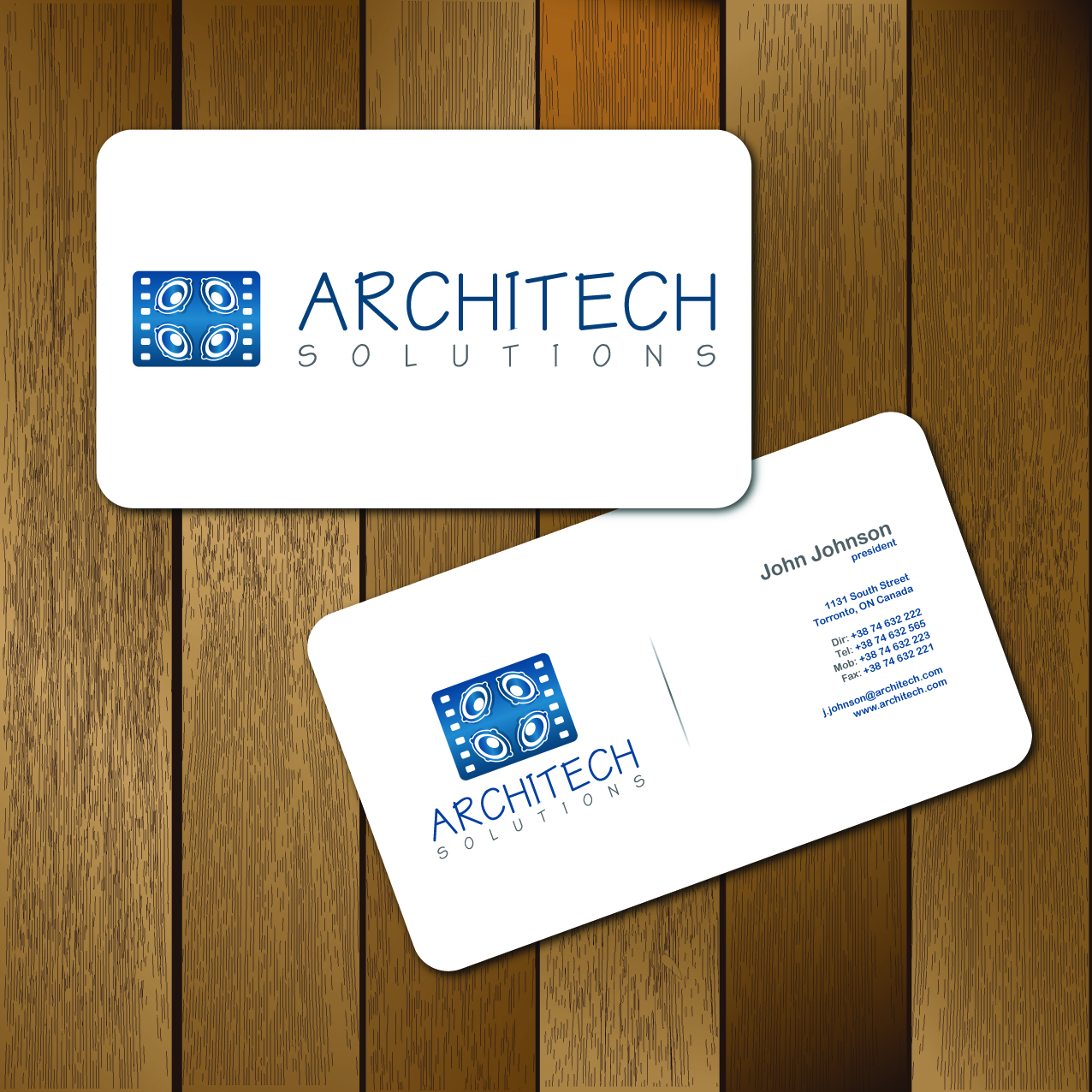 Business Card Design by lakpar for this project | Design #650309