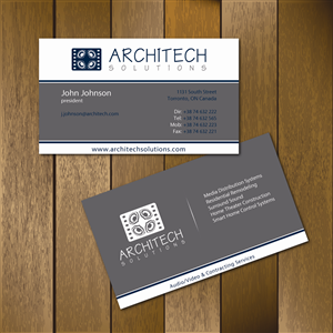 Business Card Design by lakpar for this project | Design: #650372