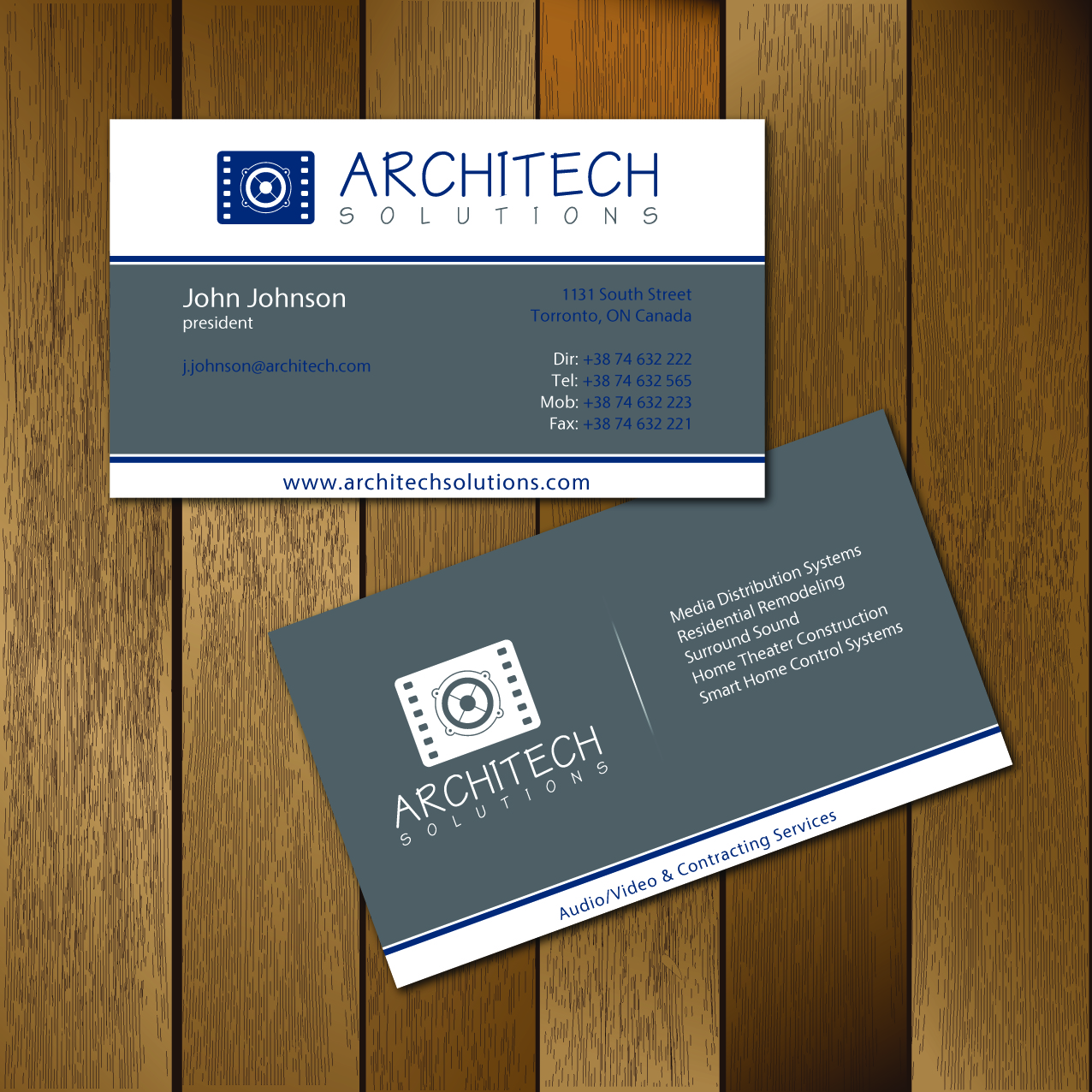 Business Card Design by lakpar for this project | Design #652650