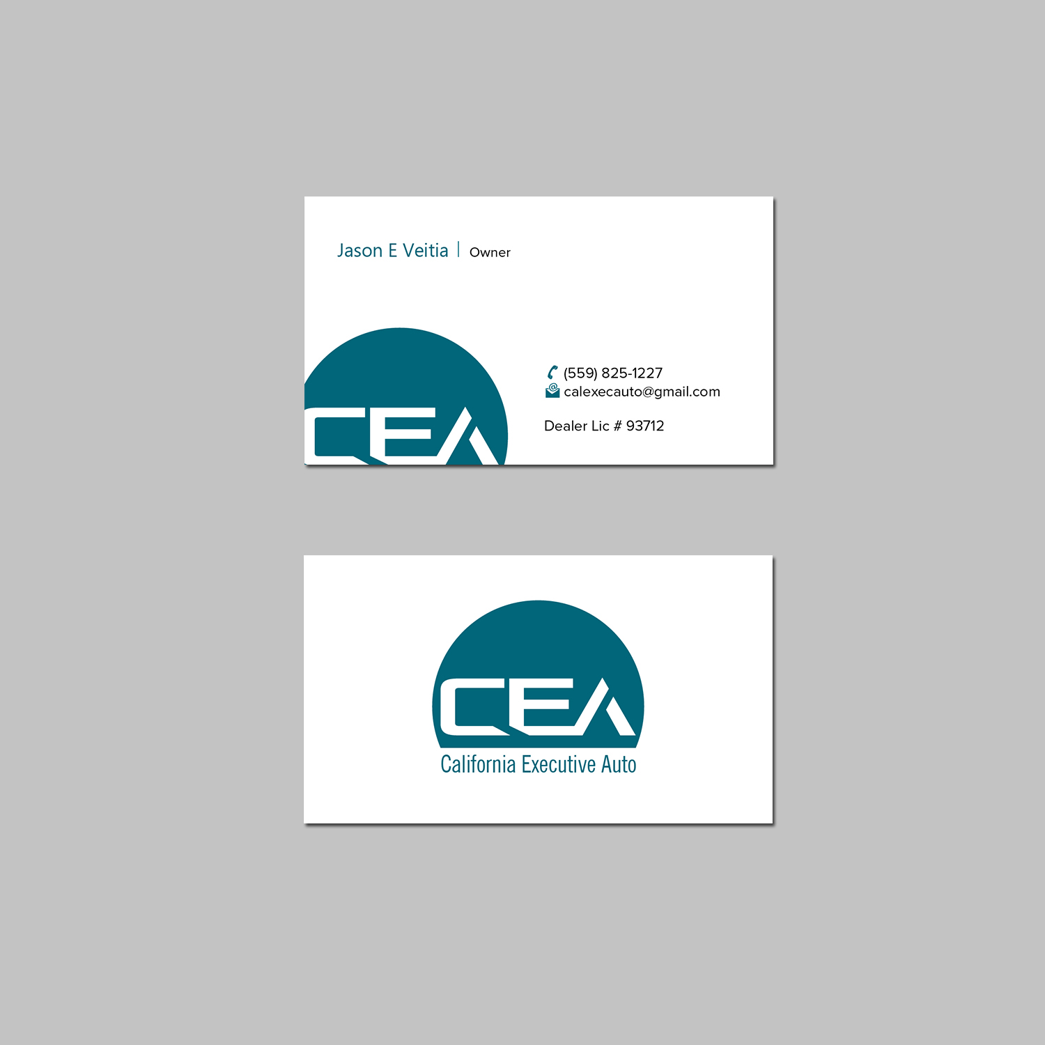 Business Card Design by kousik for California Executive Auto | Design #17803017