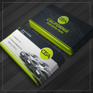 Visitenkarten-Design von Caio Designer für California Executive Auto | Design: #17802588