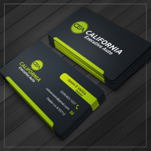 Visitenkarten-Design von Caio Designer für California Executive Auto | Design: #17803978