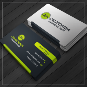 Visitenkarten-Design von Caio Designer für California Executive Auto | Design: #17803979