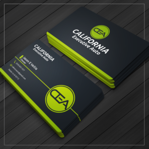 Visitenkarten-Design von Caio Designer für California Executive Auto | Design #17803997