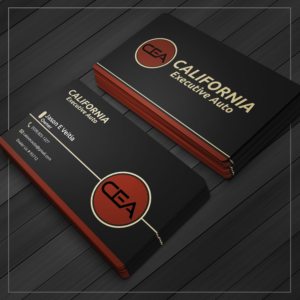 Visitenkarten-Design von Caio Designer für California Executive Auto | Design: #17809669