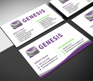 Diseño de Tarjeta de Presentación por SKYdesign para Genesis  | Diseño: #17813362