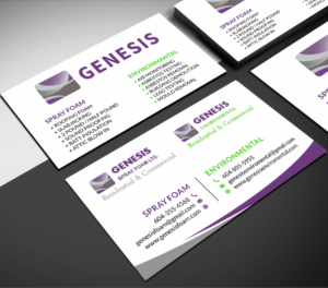 Diseño de Tarjeta de Presentación por SKYdesign para Genesis  | Diseño: #17813363